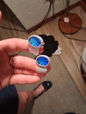 Vintage dante silver cufflinks - vintage,