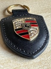 Genuine Porsche Crest Keyring