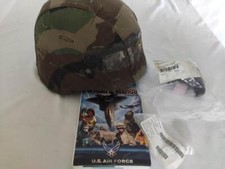 US Military Audio Amplifier Adapter Made with Kevlar Helmet M6 Padding + Webbing