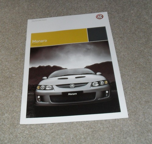 Vauxhall monaro brochure 2005 - vauxhall,
