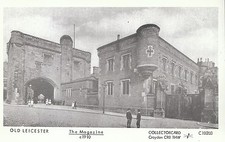 Leicestershire postcard old - leicestershire,