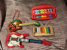 Kids Musical Instruments Toys Bundle 2  Xylophone & 2 Electric Guitars