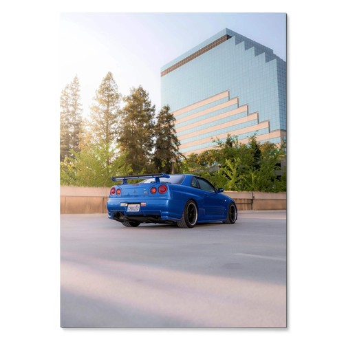 Nissan r34 gtr skyline high - nissan,