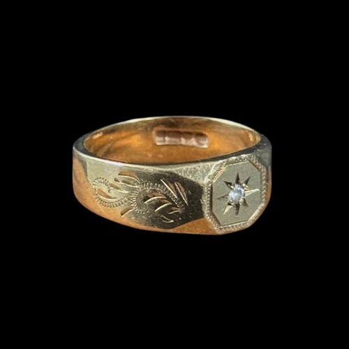 9ct gold diamond - diamond,