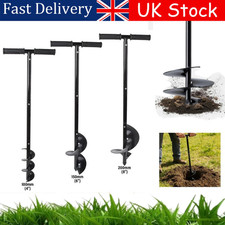 UK FENCE POST HOLE AUGER STEEL