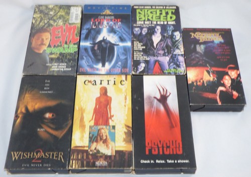 Tested horror movie vhs - horror, of