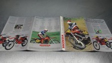 Honda CR450 R CR250 R 1981 Motorcycle Original Sales Brochure 