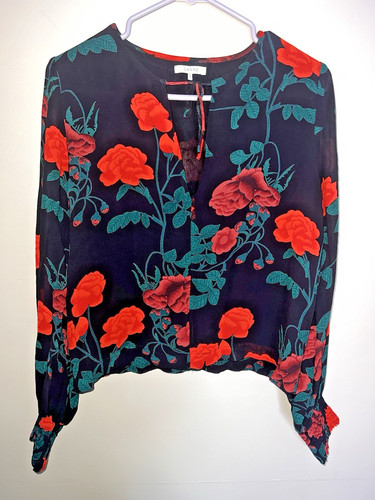 Ganni floral blouse eu 36 - 8,