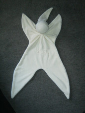 Cuski Baby Cream Soother Blanket Hug Toy.