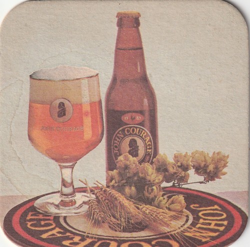 Beer mat courage brewery - mat,