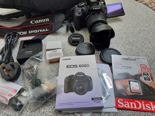 Canon eos 600d 0mp digital - canon, 18.0mp