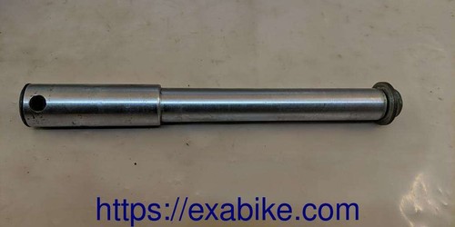 Front wheel axle - front,