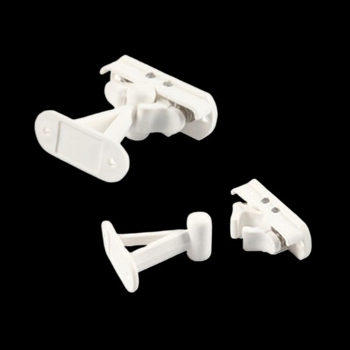 Shaped nylon door retainer - door,