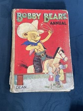 Bobby Bear’s annual circa 1950s illustrated Good. Marks and pen marks on back