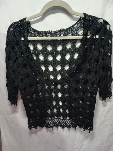 Debenhams black crotchet - debenhams,