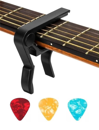Guitar capo black - -, quick