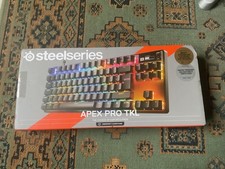 SteelSeries Apex Pro TKL Mechanical Gaming Keyboard Black, English QWERTY