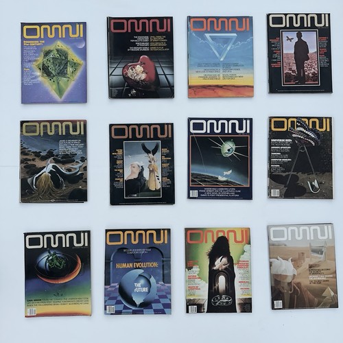 Omni magazine complete 1980 - omni,