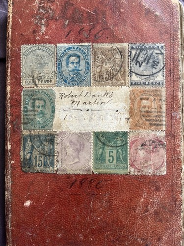 Stamp collection 1880 - stamp,
