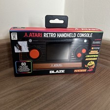 Atari Blaze Handheld Retro Game 60 Built-In Games with SD Slot VGC
