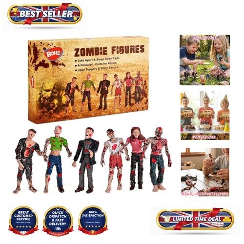 Bohs zombie action figures set - zombie,