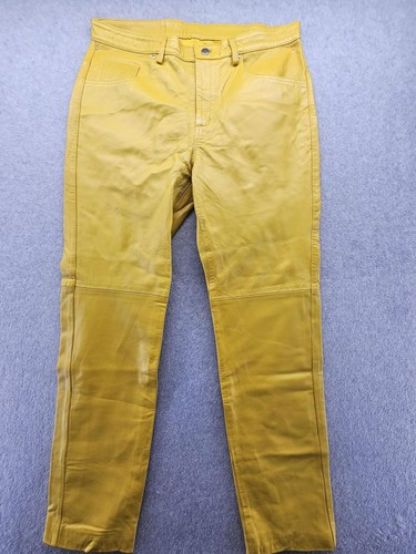 Leather dress pants mens - leather,