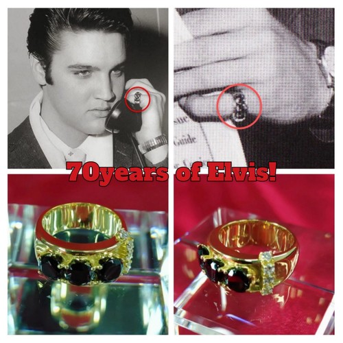 Elvis presley tribute ring - presley,
