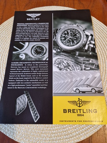 Breitling 1884 bentley mtor - 1884,