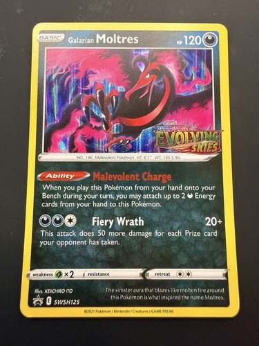 Galarian moltres swsh125 - moltres,