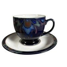 Denby baroque tea cup saucer - baroque,