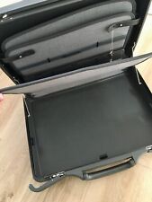 Vintage 80s Samsonite hard shell Attache Case with keys retro brief