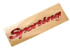 Badge "Sporting" - Fiat Punto Sporting New & Genuine 46523777