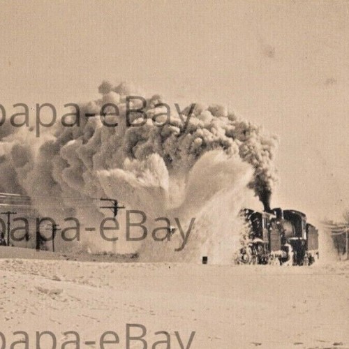1909 rppc snow - rppc,