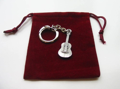 Acoustic guitar keyring - acoustic,