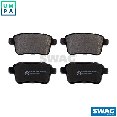 Brake pad set disc - pad,