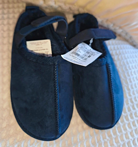 Boys child navy next slippers