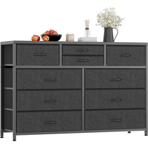 Dresser stand with 10 - tv,