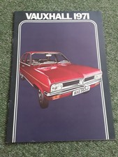 Vauxhall Cars Brochure 1971