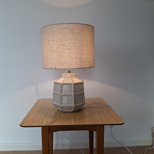 Coach house ceramic hex - ceramic, lamp