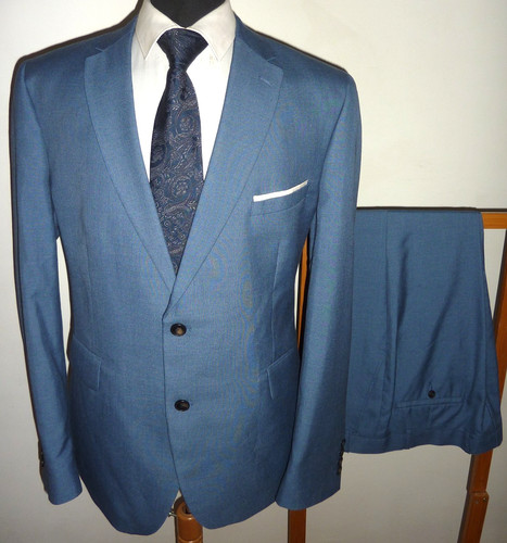 Marks spencer blue suit - spencer,