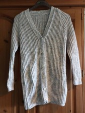 Handmade Knitted Cardigan Grey