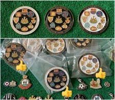 Newcastle United Champions League Group Stage Pin Badge 2025 X 3 versions RARE: 