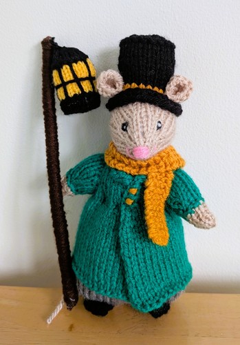 Hand knitted dickensian - hand,