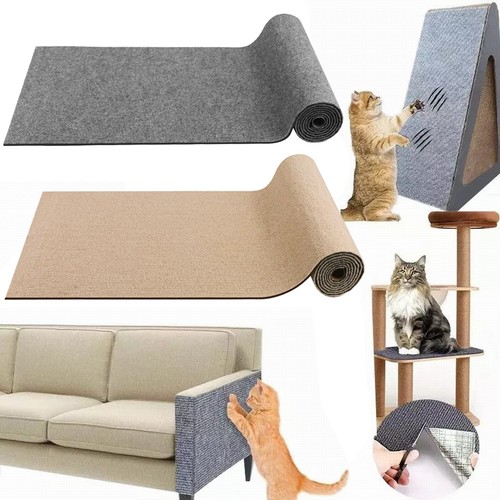 Cat scratching mat self - cat,
