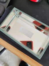 JULIEN MACDONALD STAR GLASS MIRROR JEWELLERY BOX HOLDER STORAGE frame soap dish