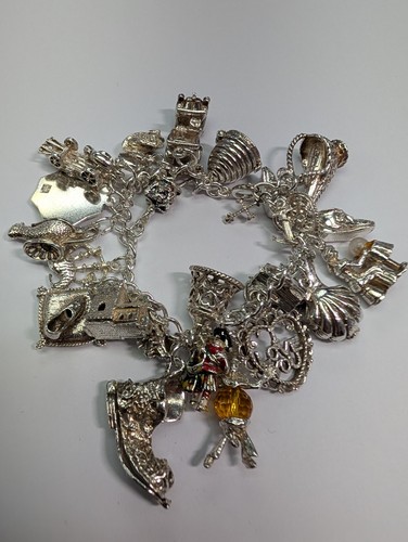 Vintage stirling silver charm - vintage,