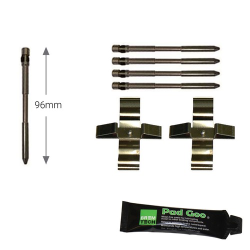 Rear brake pad pin fitting - pin,