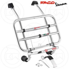 Chrome Front Luggage Rack Faco With Flip VESPA GT 200 Granturismo 2006