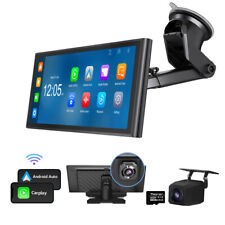 On Dash Portable 10.26" Car Radio Stereo Android Auto CarPlay Bluetooth Sat Nav