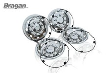 19.5" Universal Front Wheel Trims For Truck Bus Coach Lorry Sleeves Trim